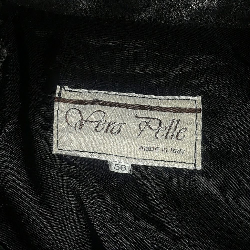 NWOT MEN'S ITALIAN LEATHER ZIP - Picture 7 of 8